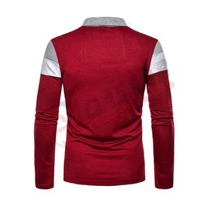 T-shirt de travail réfléchissant à manches longues pour hommes, col rond, respirant, haute visibilité, orange, conception OEM, vente chaude - Product Image 6