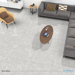 Oferta: Baldosas de Porcelana Brillante 60x60, Estilo Mármol Gris Estándar para Lavandería, Dormitorio, Estilo Moderno - Product Image 4