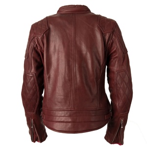 Hot Selling <b>Spring</b> Autumn Girls Ladies Leather <b>Jacket</b> Luxury <b>Women</b> Genuine Leather <b>Jacket</b> Customized Casual Leather <b>Jackets</b> - Product Image 2