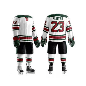 Uniforme de hockey sur glace à séchage rapide le plus vendu pour hommes, entièrement personnalisable, vêtements de sport en gros, vêtements de hockey sur glace de haute qualité - Product Image 1