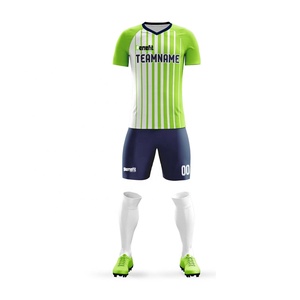 Maillots de football pour hommes adultes 2023, impression par transfert thermique personnalisée, 100% polyester, uniformes de football à séchage rapide, options de logo personnalisé en couleur - Product Image 1
