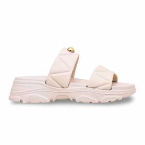 Pantoufles de sport crème décontractées CL9253 Confortable Slip-on Design - Product Image 4