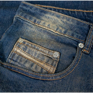 Vintage Tint Design Jeans for <b>Men's</b> Private Label <b>Man</b> Jean Pants Straight Fit <b>Stretch</b> Denim Blue Breathable Pants New Fashion - Product Image 5