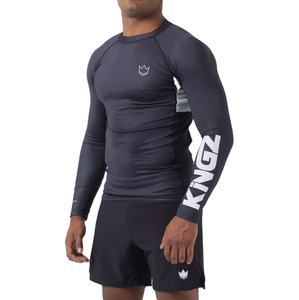 2026 New Arrival Lightweight and Comfortable <b>Men</b> Rash Guard Best Wholesale Price KINGZ - Product Image 1