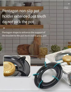 Cuisinière à gaz en acier inoxydable grande capacité haute sécurité SXY-Z01 à double brûleur, économe en énergie, idéale pour hôtels et foyers - Meilleures ventes - Product Image 6