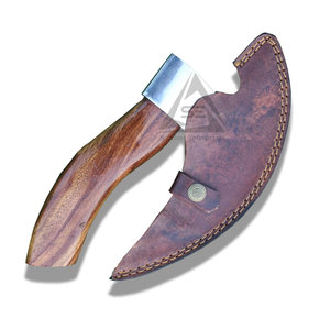 Unique Style Solid Color Pizza Cutting <b>Axe</b> with <b>Wood</b> Handle and Stainless Steel Blade Customizable Pakistan Manufactured - Product Image 3