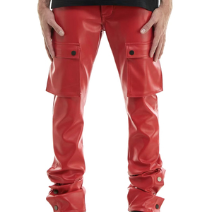 กางเกงขาสั้นลำลองหนังคุณภาพสูงสำหรับผู้ชาย ผลิตจากวัสดุที่เป็นมิตรต่อสิ่งแวดล้อม ระบายอากาศได้ดี ขายส่ง ผลิตในปากีสถาน - Product Image 1