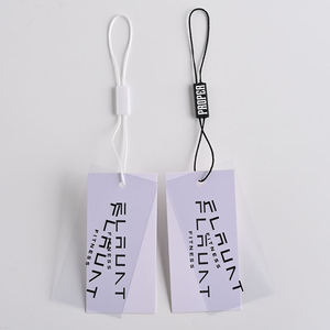 Étiquettes volantes personnalisées OEM 2026 pour vêtements, impression de logo, étiquettes de vêtements, étiquettes volantes pour vêtements - Product Image 5