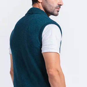 Suéteres de Punto con Cierre para Hombre, con Logotipo Personalizado Impreso al por Mayor, Venta Directa de Fábrica - Product Image 4