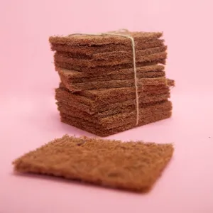 Estropajo de Fibra de Coco Natural Ecológico, Rectangular, para Limpiar Platos, Ollas, Sartenes y Utensilios, Hecho en Vietnam - Product Image 5