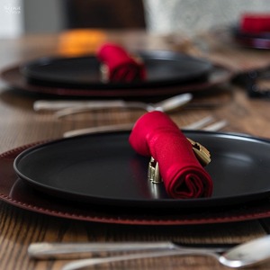 Dark Web Napkin <b>Ring</b> Halloween Theme Table Decoration - Product Image 2