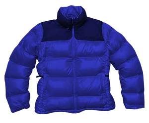 Veste matelassée légère à capuche pour homme, vêtement d'extérieur chaud et isolé pour l'hiver, avec fermeture éclair intégrale et poches latérales - Product Image 1