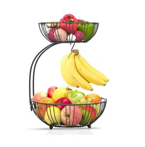 ตะกร้าผลไม้โลหะแบบหนา ออกแบบมาเพื่อการใช้งานในครอบครัวทุกวัน และมีคุณสมบัติทนทานต่อการเกิดสนิมได้ยาวนาน - Product Image 3