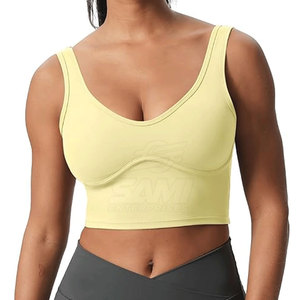 Soutien-gorge de sport sur mesure, différentes couleurs, pour femmes, confortable, facile à porter, disponible pour la gym et les sports. - Product Image 2