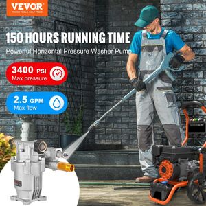 3/4 "ปั๊มล้างไฟฟ้าสำหรับเปลี่ยนตามแนวนอน3400 PSI 2.5 GPM สำหรับ Honda สำหรับ simpson RYOBI BRIGGS stratton แรงดันสูง - Product Image 2