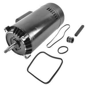 Motore per Pompa Piscina Monovelocità 2.5HP UST1252 56J Telaio 3450 RPM Ricambio per Hayward Super Pump con GO KIT 3 Esterno 60Hz Plastica - Product Image 4