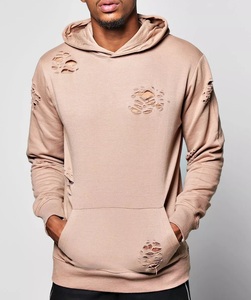 Nouvelle Arrivée Sweat à Capuche Personnalisé Effet Vieilli Best-seller en Molleton Français Pull à Capuche Homme Hiver Oversize Écologique Broderie 3D - Product Image 4