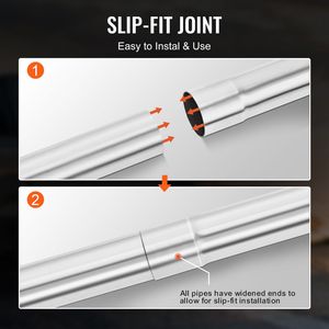 Kit Universale di 8 Pezzi per Giunti di Scarico Fai-da-Te in Acciaio Inox, Tubo Grande Spessore 5mm Antiruggine per Ford - Product Image 5