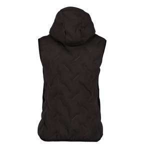 Chaleco Acolchado Unisex con Capucha, Personalizable con Logotipo, Sin Mangas, para Invierno, Casual, Negro, para Mujer, 2026 - Product Image 5