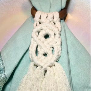 Anillos de Servilleta de Macramé - Product Image 1