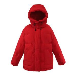 Chaqueta acolchada recortada verde personalizada para mujer para invierno, cierre de cremallera transpirable, abrigo de burbujas a prueba de viento, diseño de retazos - Product Image 2