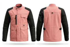 เสื้อแจ็คเก็ตป้องกันสำหรับขี่มอเตอร์ไซค์ ดีไซน์ใหม่ สำหรับผู้ชาย ทนทาน กันน้ำ กันลม เหมาะสำหรับงานหนัก มีกระเป๋าหลายช่อง - Product Image 4