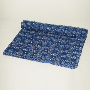 Blue Tree Pattern Organic Reversible Washable Fluffy Quilt Cover <b>Bedspread</b> Printed Bedding Blanket for Home Bedroom Hotel - Product Image 4