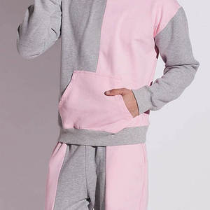 เสื้อฮู้ด VIBE SEWN คุณภาพสูง ผ้าฝ้าย 100% น้ำหนักปานกลาง ทรงปกติ แบบ 2 1 สีพื้น สไตล์ลำลองสำหรับผู้ชาย กันลม มีเชือกผูก ปิดด้วยเชือกผูก มีกระเป๋าข้าง - Product Image 5