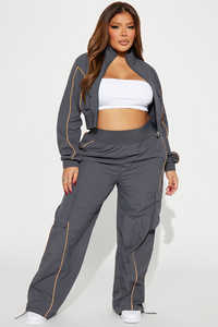 Conjunto de Pantalones Acampanados con Pedrería Estilo Y2K para Mujer, Ropa Deportiva Urbana - Product Image 2