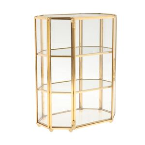 Luxury Metal And Glass Jewelry <b>Box</b> Designed For Storing Rings Bracelets <b>Earrings</b> Necklaces And Small Accessories - Product Image 3
