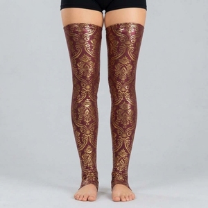 Women <b>pole</b> <b>dance</b> sticky stockings deliver thigh high coverage strong grip smooth stretch comfort and supportive wear for - Product Image 6