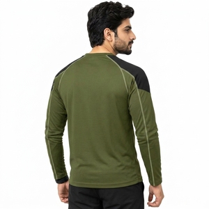 T-shirt à manches longues pour homme, confortable, durable et moderne, conçu avec un tissu de qualité, offrant une finition soignée. - Product Image 4