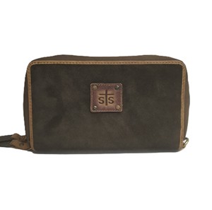 Suede Nubuck Leather Velvet Feel Travel Organizer Multiple Slot Card <b>Wristlet</b> Women Clutch Wallets Direct Factory India Long - Product Image 1