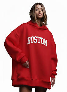 Sudadera extragrande personalizada de longitud completa para mujer, antiarrugas y transpirable, para hacer ejercicio. - Product Image 4