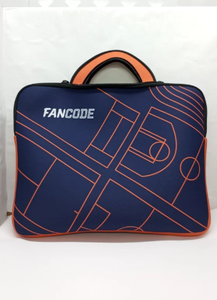 Sac pour ordinateur portable en néoprène, sac pour ordinateur portable en néoprène imprimé sur mesure, housse pour ordinateur portable en néoprène avec poignée, sac de transport pour ordinateur portable imprimé, logo personnalisé - Product Image 5