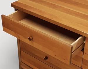 Cómoda de Madera de Cerezo Maciza de Estilo Posmoderno Italiano, con 8 Cajones, Mueble de Dormitorio, Armario de Almacenamiento de Madera - Product Image 5