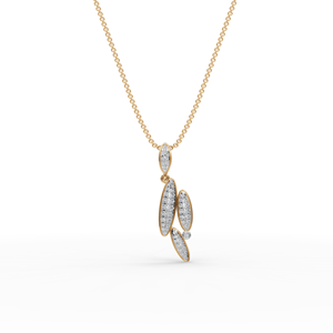 Pendentif en diamant CVD cultivé en laboratoire, style marquise, bijoux de luxe et uniques pour femmes - Product Image 1
