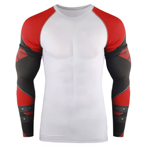 ผู้ผลิตโดยตรงจากโรงงาน เสื้อรัดกล้ามเนื้อ MMA สำหรับผู้ชาย แบบเรียบง่าย ไม่มีลาย  รับสั่งทำตามแบบ  ขายออนไลน์  ปรับแต่งได้ - Product Image 1