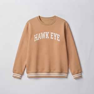 HAWK EYE SPORTS Sudadera con Capucha de Forro Polar para Mujer, Estilo Urbano, Otoño/Invierno, Color Sólido, Hombros Caídos, Transpirable, 360 Gramos, 100% Algodón - Product Image 3