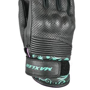 Gants de moto respirants pour hommes en gros Gants de cyclisme en cuir avec logo personnalisé pour l'hiver Nouvelle arrivée Motif imprimé - Product Image 6