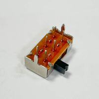 Interrupteurs muraux horizontaux coulissants HW SK22H07 50V 0.3A Personnalisables IP et Matériaux TW Fabriqués à Taïwan