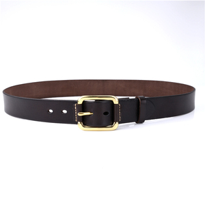 2021 Men Belts Famous Brand Genuine Leather Luxury Leather High Quality Genuine Cowhide Leather Belt - Product Image 1