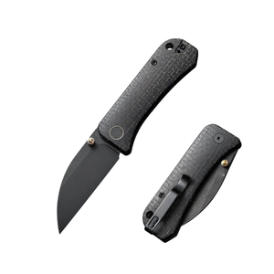 Couteaux pliants avec manche en métal poli, lame en acier inoxydable, design compact pour la randonnée, le camping et les tâches utilitaires générales - Product Image 1