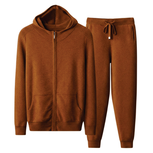 2026 New Design Streetwear Windbreaker Tracksuit Shorts Set for Puff Print Two Piece <b>Full</b> <b>Zip</b> <b>Hoodie</b> and Pant for Autumn - Product Image 1
