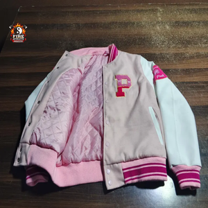 แจ็คเก็ตวาร์ซิตี้ผู้ชายสไตล์สตรีทแวร์ปี 2025 MOQ ต่ำ สำหรับใส่ลำลองและกิจกรรมกลางแจ้ง แบบซิป ทรงปกติ - Product Image 6