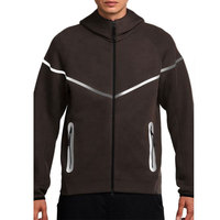 Sudadera Deportiva Personalizada Tech Fleece 25 para Hombre, Chaqueta con Capucha 100% Algodón, Cierre de Cremallera, Invierno, Nueva, Transpirable, Reflectante, 3D