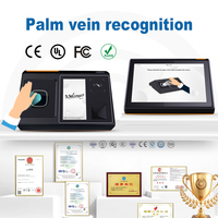 SDK gratuit Leshunxinke, appareil de paiement intelligent d'intérieur, reconnaissance de la veine palmaire, Android 7.1.2, processeur 8 cœurs 1,8 GHz A53, 1280X800