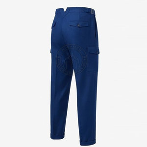 Pantalón Militar Alemán de Calidad Premium, Diseño de Reproducción Vintage, Lona Recta, Ecológico, Ligero, Cintura Ajustada, Acabado Resistente - Product Image 4
