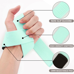 Nouvelles sangles de levage en néoprène pour le fitness, fabriquées en usine, prix de gros, sangles de levage personnalisées avec logo - Product Image 4
