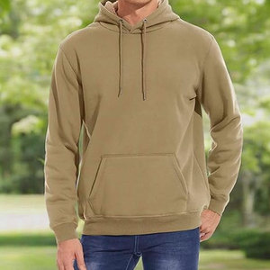 Winter Ready Mens Heavy Sherpa Fleece Lined Hoodie Thick Pullover Hooded Sweatshirt Stitch Oem Screen Printing Hoodies - Product Image 3